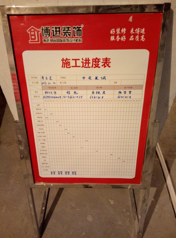 【博進(jìn)裝飾】中央美域齊先生雅居水電驗(yàn)收